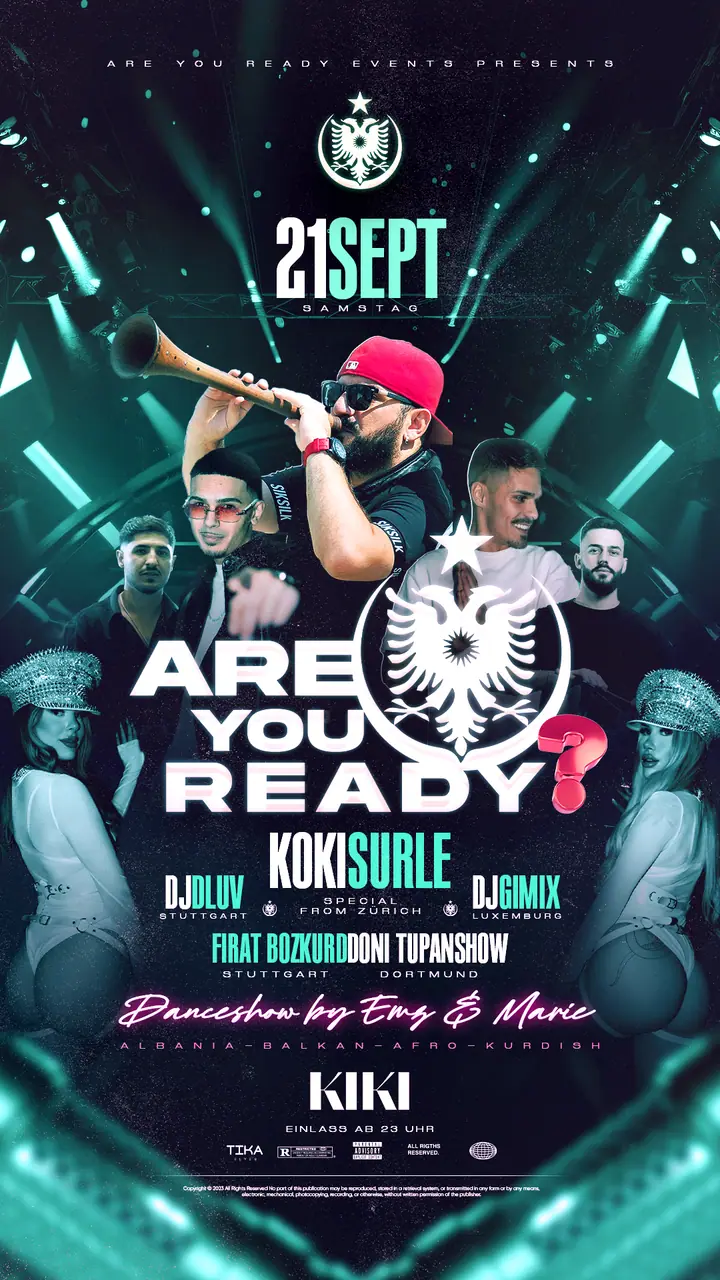 Flyer: AYR · Are You Ready?