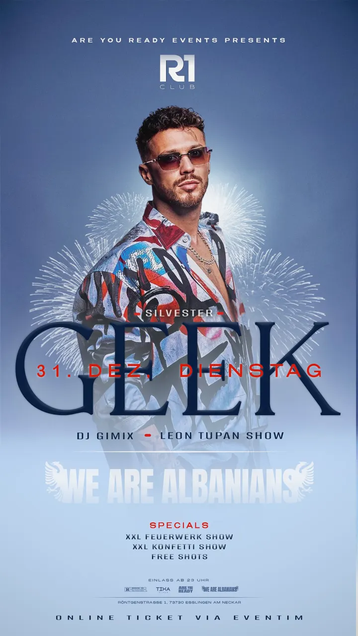 Flyer: Geek · Silvester