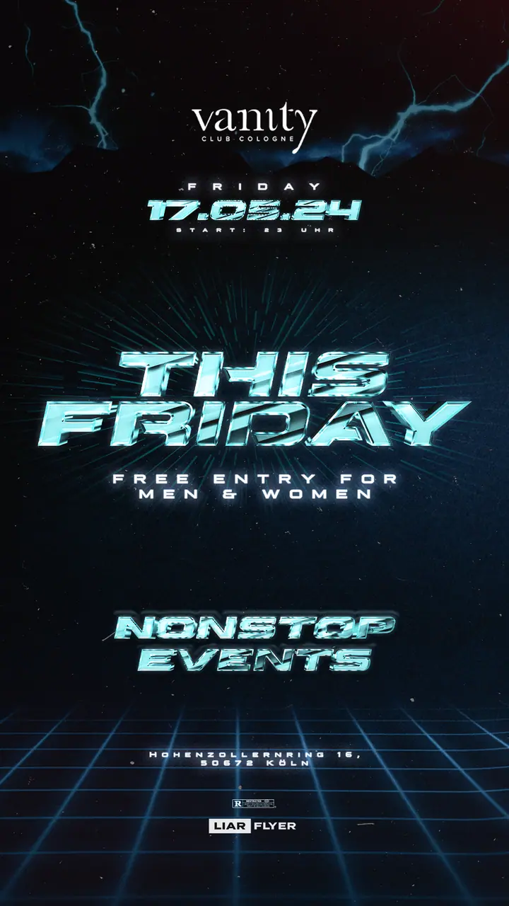 Flyer: Nonstop Events · Vanity