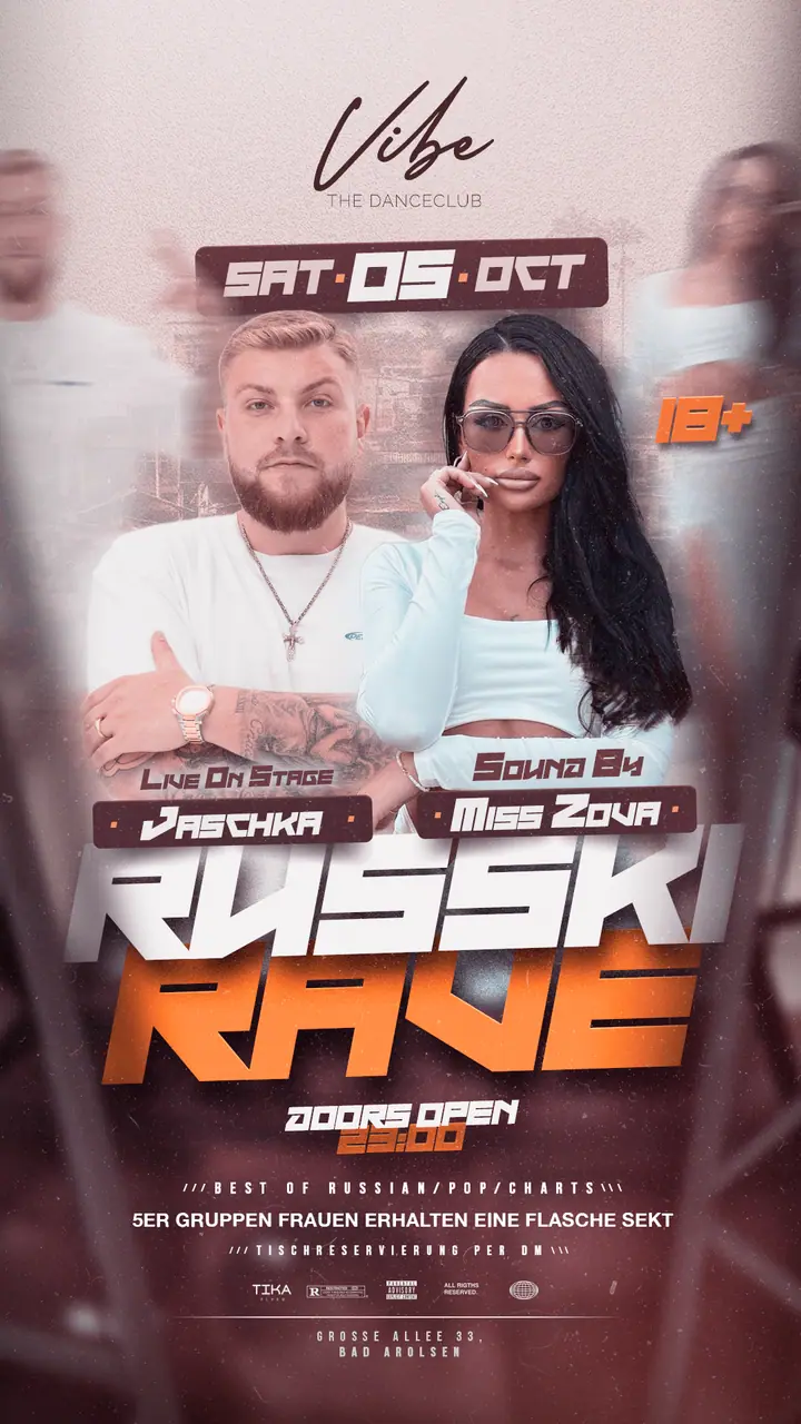 Flyer: Vibe · Russki Rave