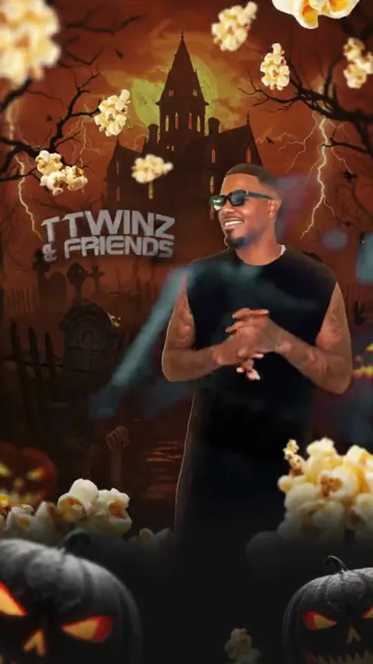 Animierter Flyer: TTwinz & Friends · Halloween
